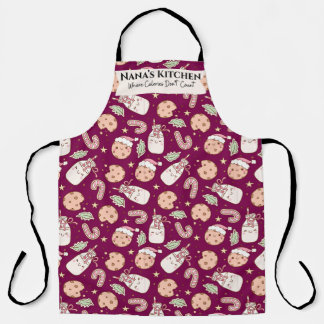 Tablier Nana’s Kitchen Apron – Funny Grandmother