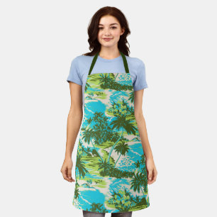 Tablier Napili Bay Hawaiian Island Pittoresque - Turquoise