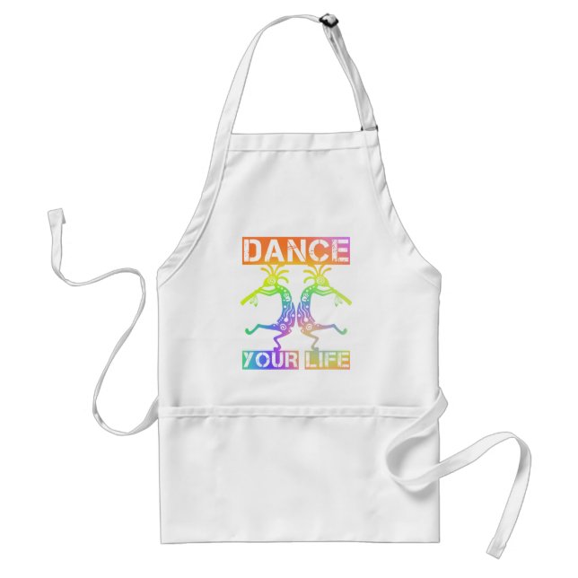 Tablier Native Americans Kokopelli - Dance Your Life 4 (Devant)