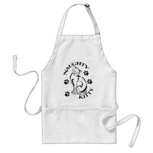 Tablier Naughty Kitty Apron