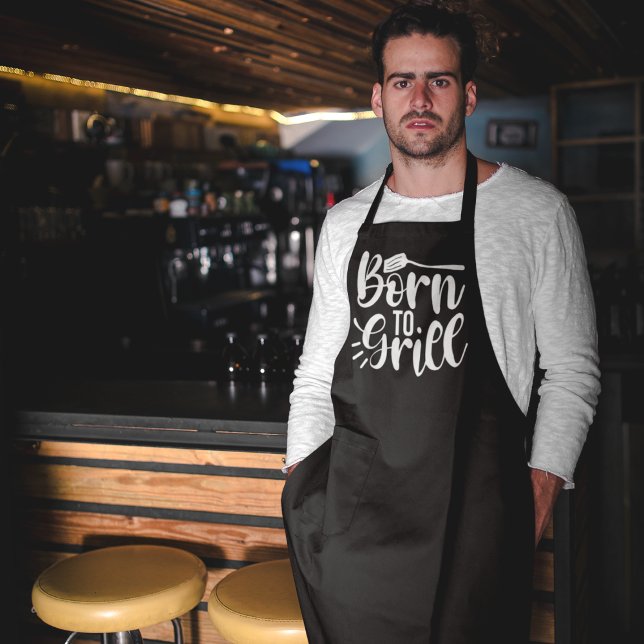 Tablier Né À Grill BBQ Apron (Créateur téléchargé)