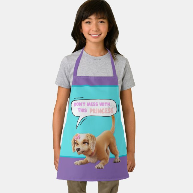 Tablier Ne manquez pas cette princesse (Insitu)