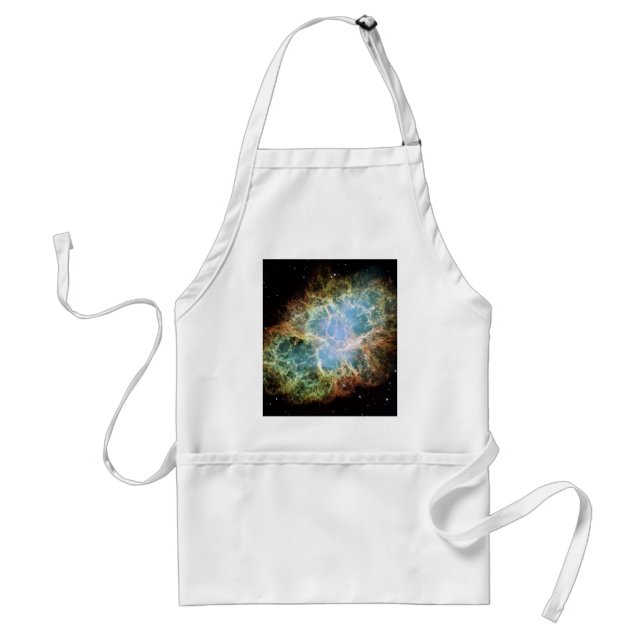Tablier Nebula de crabe turquoise (Devant)