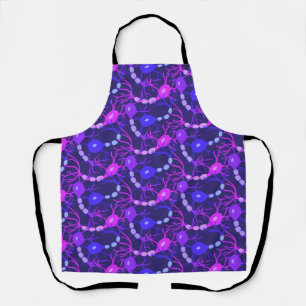Tablier Neurones connectés Neon Purple