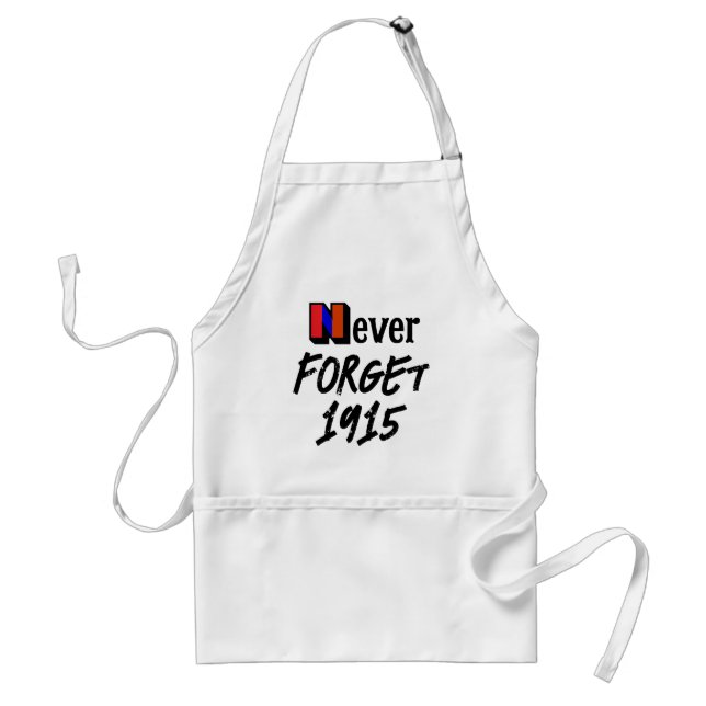 Tablier Never Forget 1915 Apron (Devant)