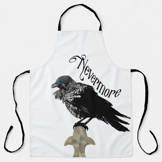 Tablier Nevermore Raven (Recto)