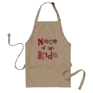 Tablier Nièce de la jeune mariée