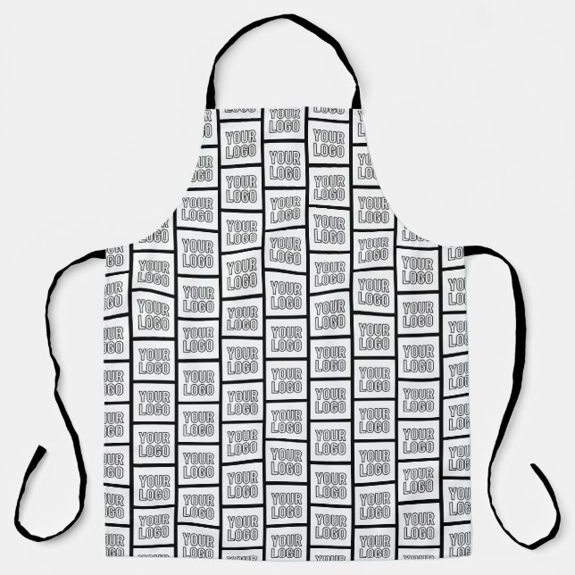 Tablier N'importe quel Motif de répétition de logo ou d'im (Recto)