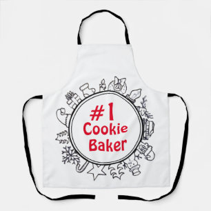 Tablier Noël #1 Cookie Baker