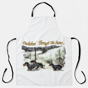 Tablier Noël Dachshund
