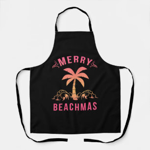 Tablier Noël Juillet Plage Côtière Joyeux Palm Beachmas Be