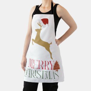 Tablier Noël Moderne des Fêtes