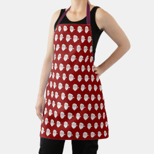 Tablier Noël Père Noël Aprons Santa Clause Costume Apron
