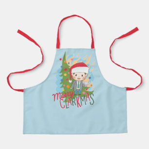 Tablier Noël vacances Joyeux Clarkmas