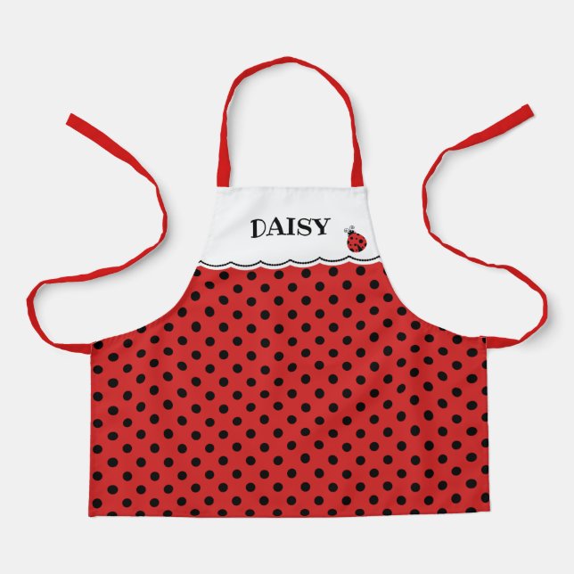 Tablier Nom des Pois de Ladybug (Recto)