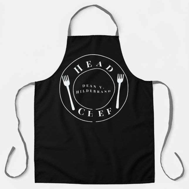 Tablier Nom du chef (Recto)