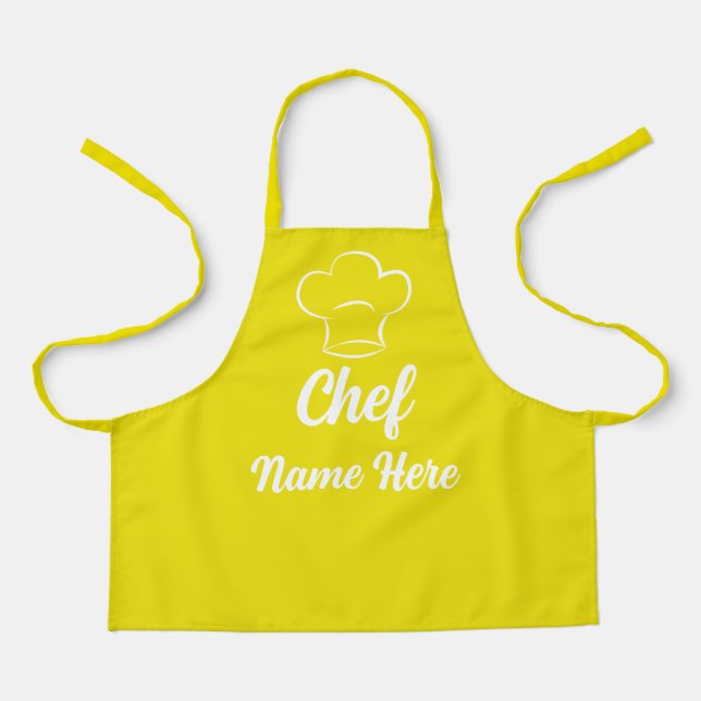 Tablier Nom du chef personnalisé Cuisine Amour Cuisine per (Recto)