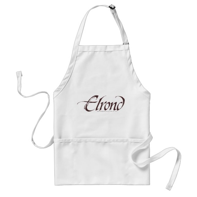 Tablier Nom ELROND™ Solide (Devant)