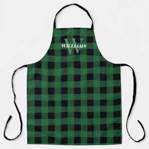 Tablier Nom et prénom du contrôle du Buffalo vert