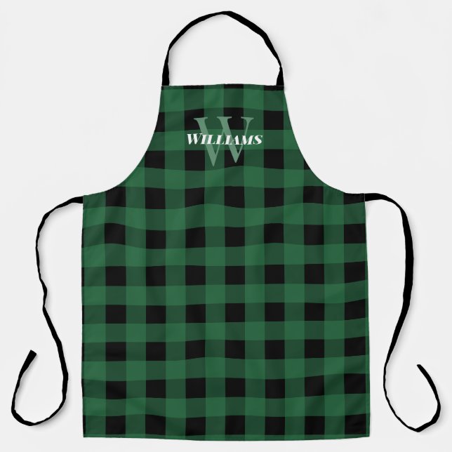 Tablier Nom et prénom du contrôle du Buffalo vert (Recto)
