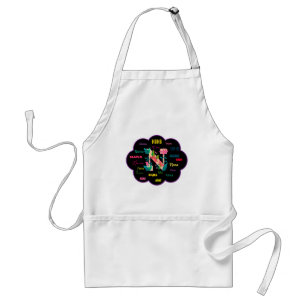 Tablier Nom floral Nana