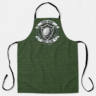 Tablier NOM personnalisé Golfer Golf Club Turf Clubhouse