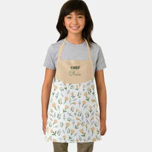 Tablier Nom personnalisé scandinave