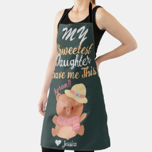 Tablier Noms de filles les plus sucrées et de maman person