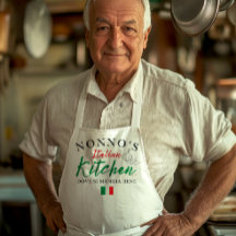 Nonno’s Italian Kitchen Apron - Dove Si Mangia Ben