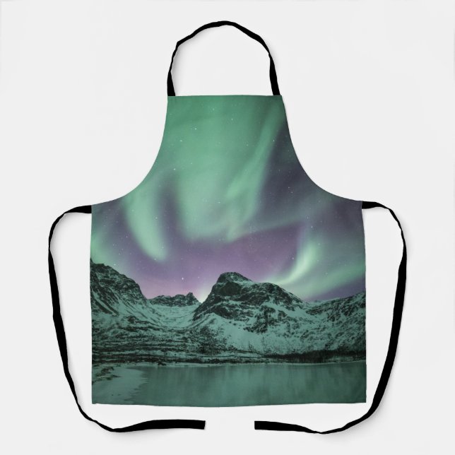 Tablier Northern Lights Nature Photo (Recto)