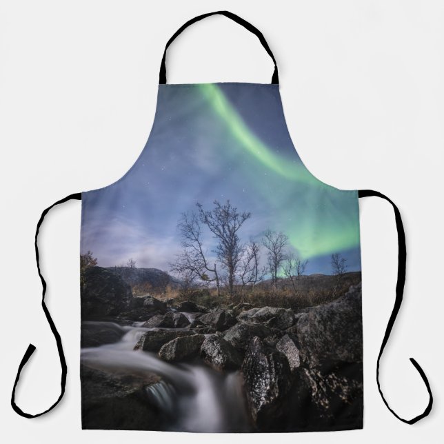 Tablier Northern Lights Norvège (Recto)