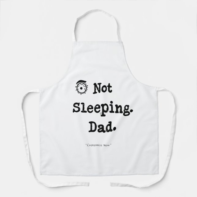 Tablier Not Sleeping Dad Apron – BBQ Nap Master Gift (Recto)