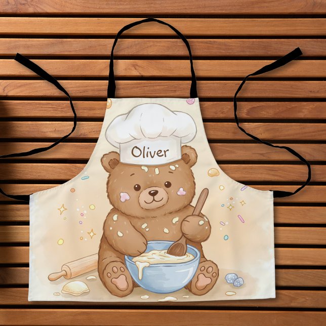 Tablier Nounours en peluche mignon (Créateur téléchargé)
