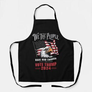 Tablier Nous le peuple en avons assez Votez Trump 2024 