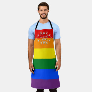 Tablier Nous sommes tous humains Mois des fiertés LGBTQ