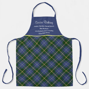 Tablier Nouvelle-Écosse Tartan Plaid Business