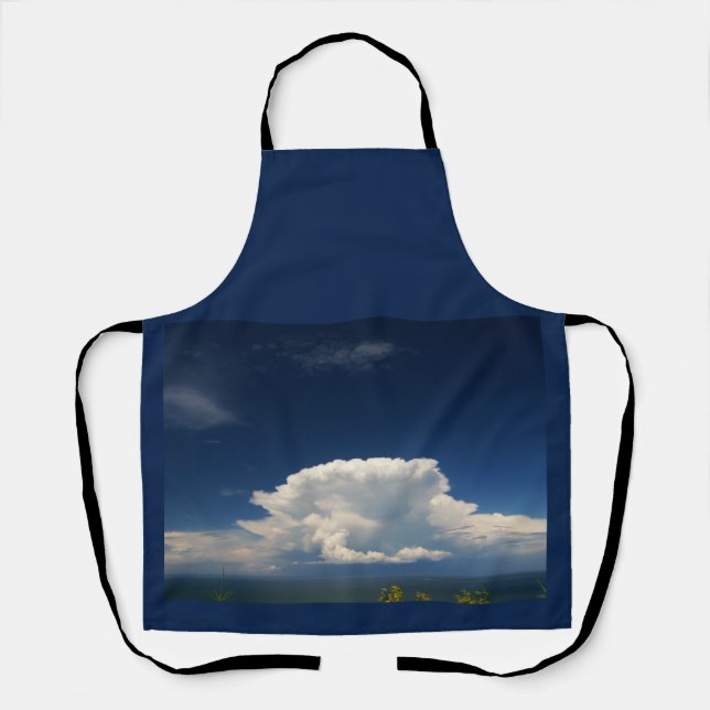 Tablier Nuage de Puffy blanc (Recto)