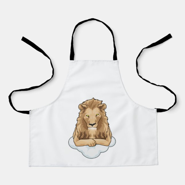 Tablier Nuages de Lion (Recto)