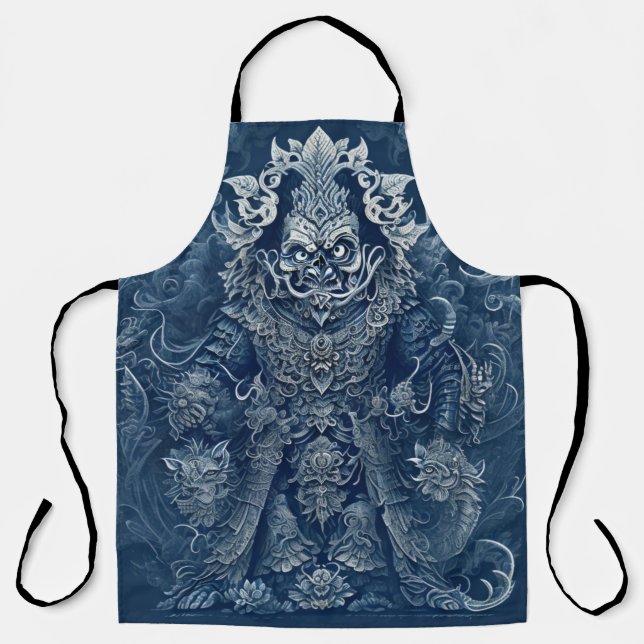 Tablier Nuit de Cobalt (Recto)