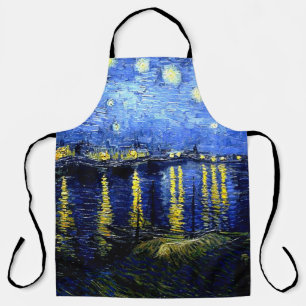 Tablier Nuit étoilée au-dessus du Rhône par Van Gogh