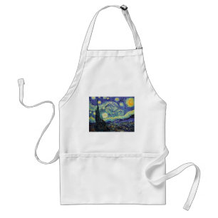 Tablier Nuit étoilée par van Gogh