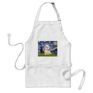 Tablier Nuit étoilée - Shih Tzu (Y)