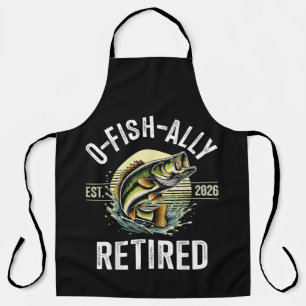 Tablier O-Fish-Ally Retraité Pêcheur 2026 Pêche