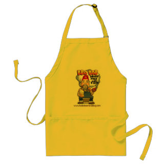 Tablier Obtenez mûr en jaune avec BBQ Bob