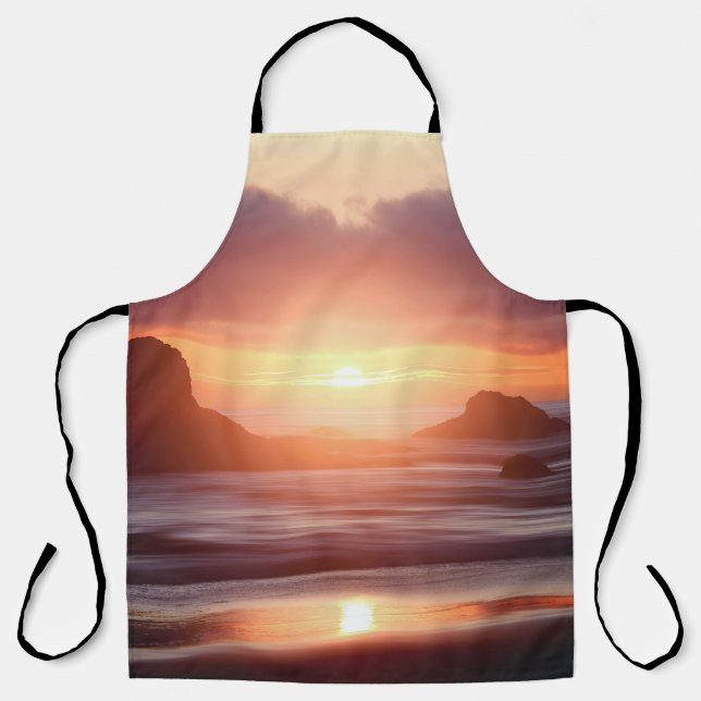 Tablier Ocean Sunset Apron (Recto)