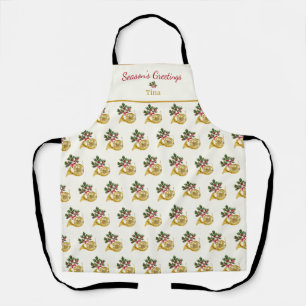 Tablier Ode to Nutcracker French Horn Apron d'accentuation