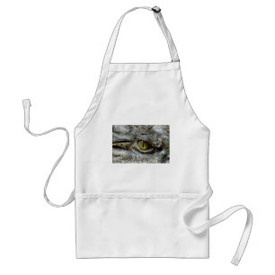 Tablier œil de crocodile visage animal personnalisé diy