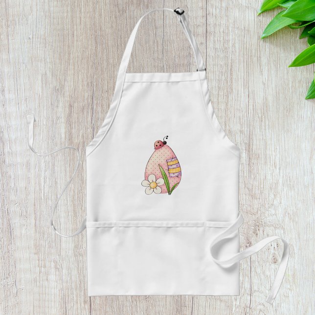 Tablier OEuf de Pâques Lady Bug (Créateur téléchargé)