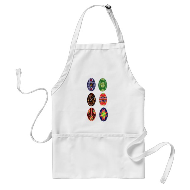 Tablier Oeufs de pâques d'Ukrainien pysanky (Devant)