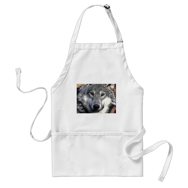 Tablier OEuvre Wolf Eyes (Devant)